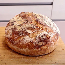 Easy Italian No-knead Bread