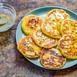 Moroccan Semolina Flatbreads (harcha)