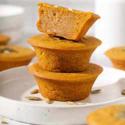 Pumpkin Spice Mochi Muffins