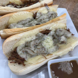 Crockpot French Dip Sandwiches