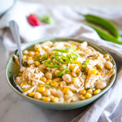 Dairy-free White Chicken Chili