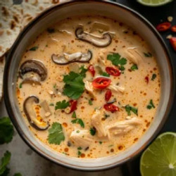 Easy Slow Cooker Tom Kha Soup Recipe