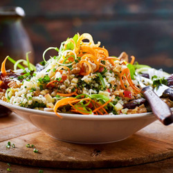 Graupensalat „querbeet“