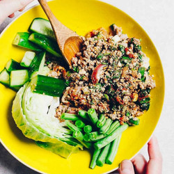 Thai Pork Larb Recipe (laab Moo)