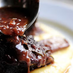 Creamy Goat Cheese Polenta