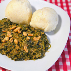 Ifisashi With Nshima Recipe - A Taste Of Zambia
