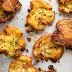 Ultra Crispy Smashed Potatoes