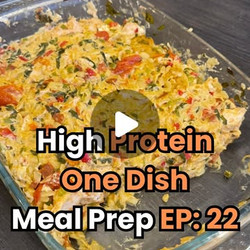 Super Simple High Protein Orzo Chicken Pasta