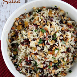 Wild Rice And Cranberry Salad