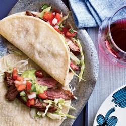 Chile-spiced Skirt Steak Tacos