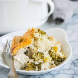 Copy of Cheesy Chicken Broccoli And Rice Casserole