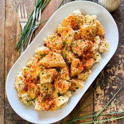 Creamy Garlic Spanish Potatoes