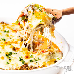 Philly Cheesesteak Casserole