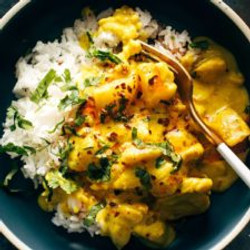 Thai Yellow Chicken Curry With Potatoes