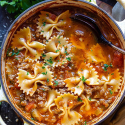 Lasagna Soup