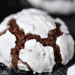 Chocolate Crinkle Cookies