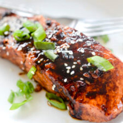 Air Fryer Honey Garlic Salmon