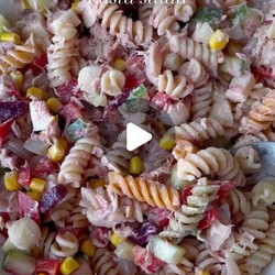 Tuna Mayo Pasta Salad