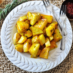 Epic Spanish Potatoes With Wine, Saffron &amp; Rosemary