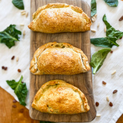 Savory Spinach Empanadas | Spanish Panadons De Lleida