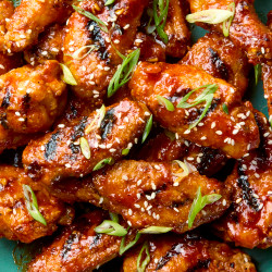 Gochujang Butter Grilled Wings