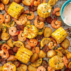 Sheet Pan Shrimp Boil