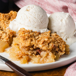 Apple Crisp With Oats