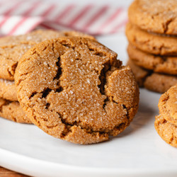 Soft Molasses Cookies