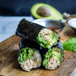 Nori Wraps - Paleo Tuna Salad