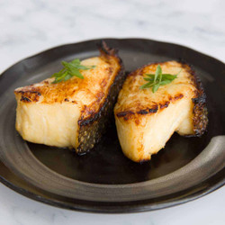 Japanese Miso Glazed Sea Bass