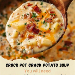 Crock Pot Crack Potato Soup