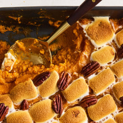Marshmallow-pecan Sweet Potato Casserole