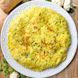 Spanish Cauliflower Omelette