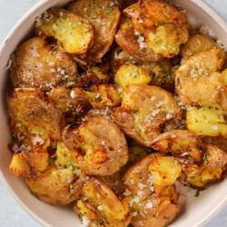 Air Fryer Smashed Potatoes