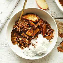 The Best Vegan Apple Crisp