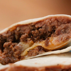 Beef &amp; Bean Burritos Recipe By Tasty