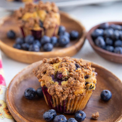 Gluten-free Blueberry Muffins