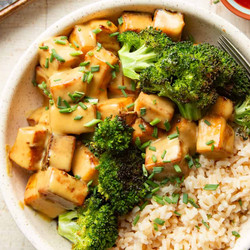 Sheet Pan Tofu and Broccoli