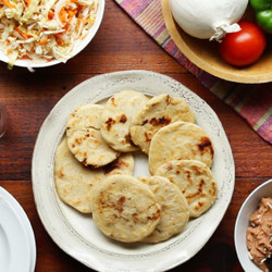 Salvadoran Pupusas As Made By Curly And His Abuelita Recipe By Tasty