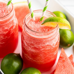 Watermelon Limeade Slushies