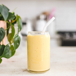 Vegan Pineapple Coconut Smoothie (no Banana)