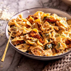 One Pot Cajun Ranch Chicken Pasta