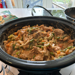 Copy Pindakip uit de slowcooker