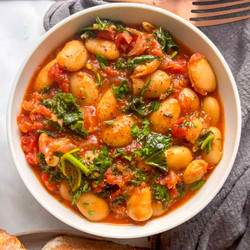 Butter Bean And Kale Stew