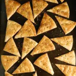 Baked Pita Chips, Herbed Or Not