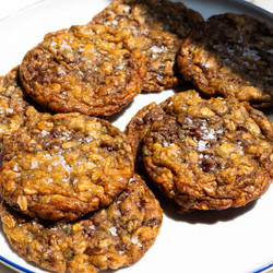 Sticky Oaty Zucchini Cookies