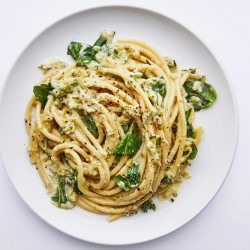 Creamy Lemon Zucchini Pasta