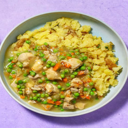 Homestead Chicken Stew With Brown-butter Smashed Irish Champ