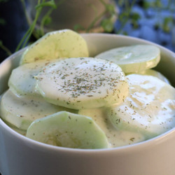 Mom&apos;s Cucumber Salad