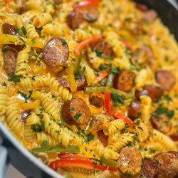 Sausage Fajita Pasta